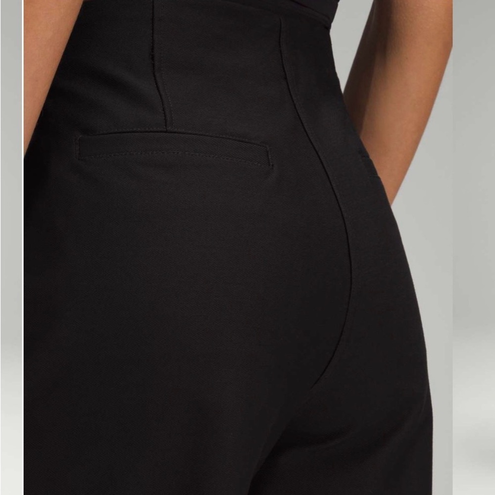 Lululemon Black Wide-Leg Trousers - Picture 3 of 8